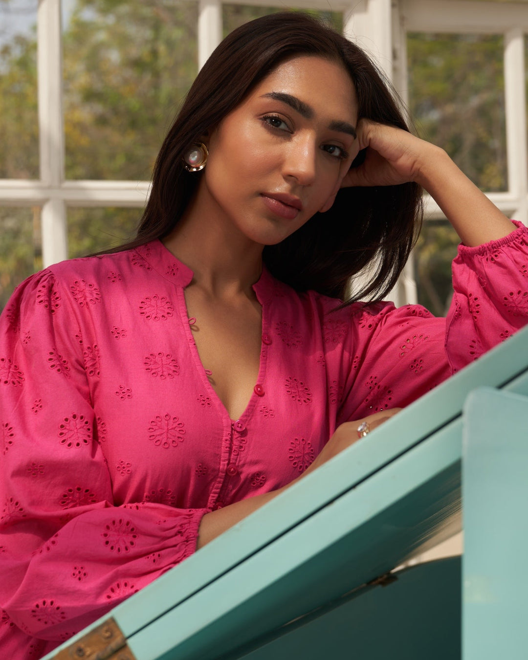Arpita Gupta In Our Sophie Pink Dress