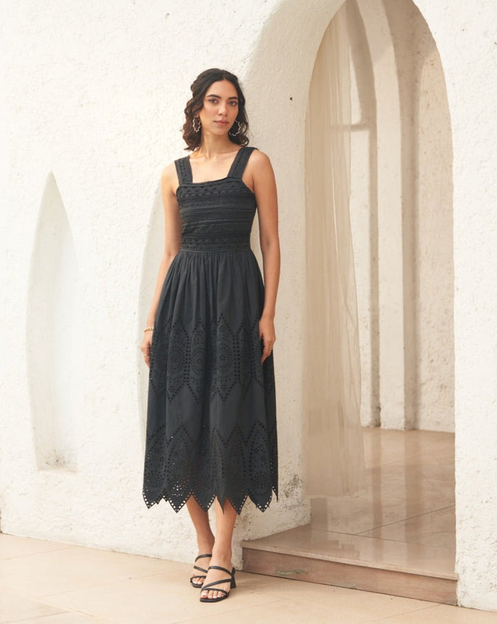 Maia Sethna In Our Charlotte Black Dress