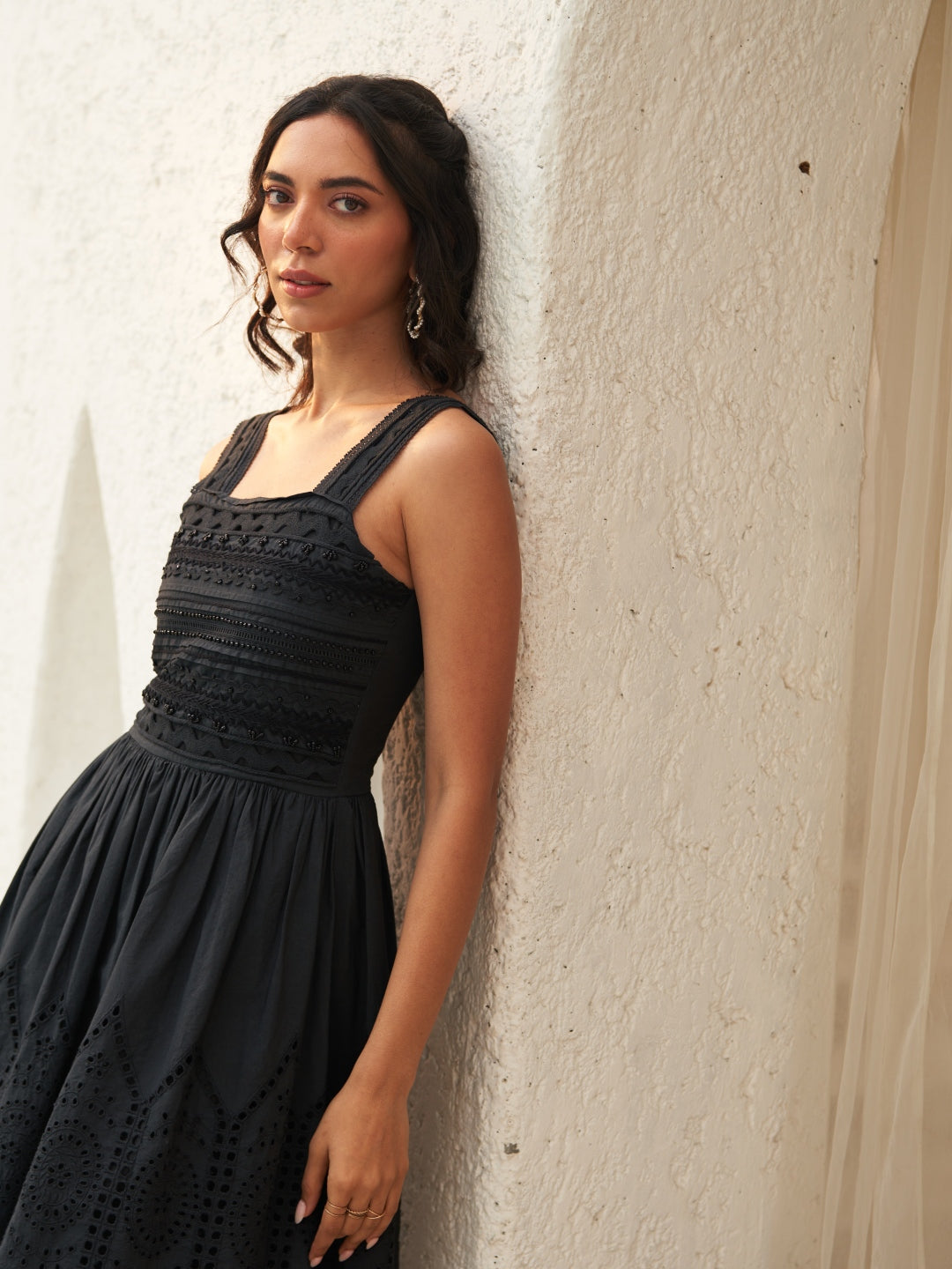 Maia Sethna In Our Charlotte Black Dress