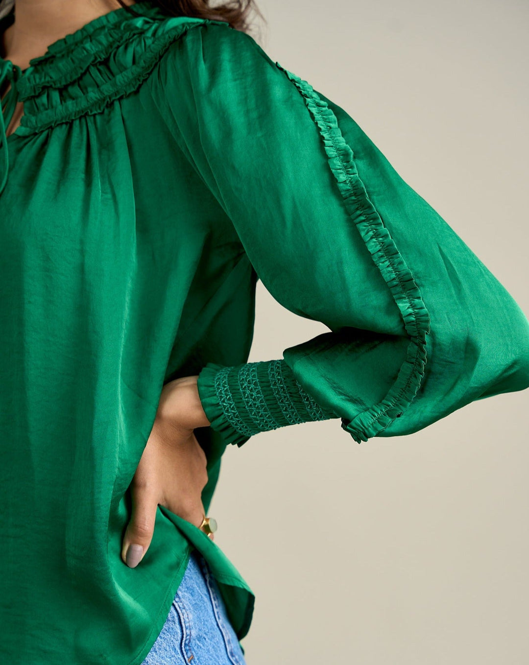 Blake Satin Top