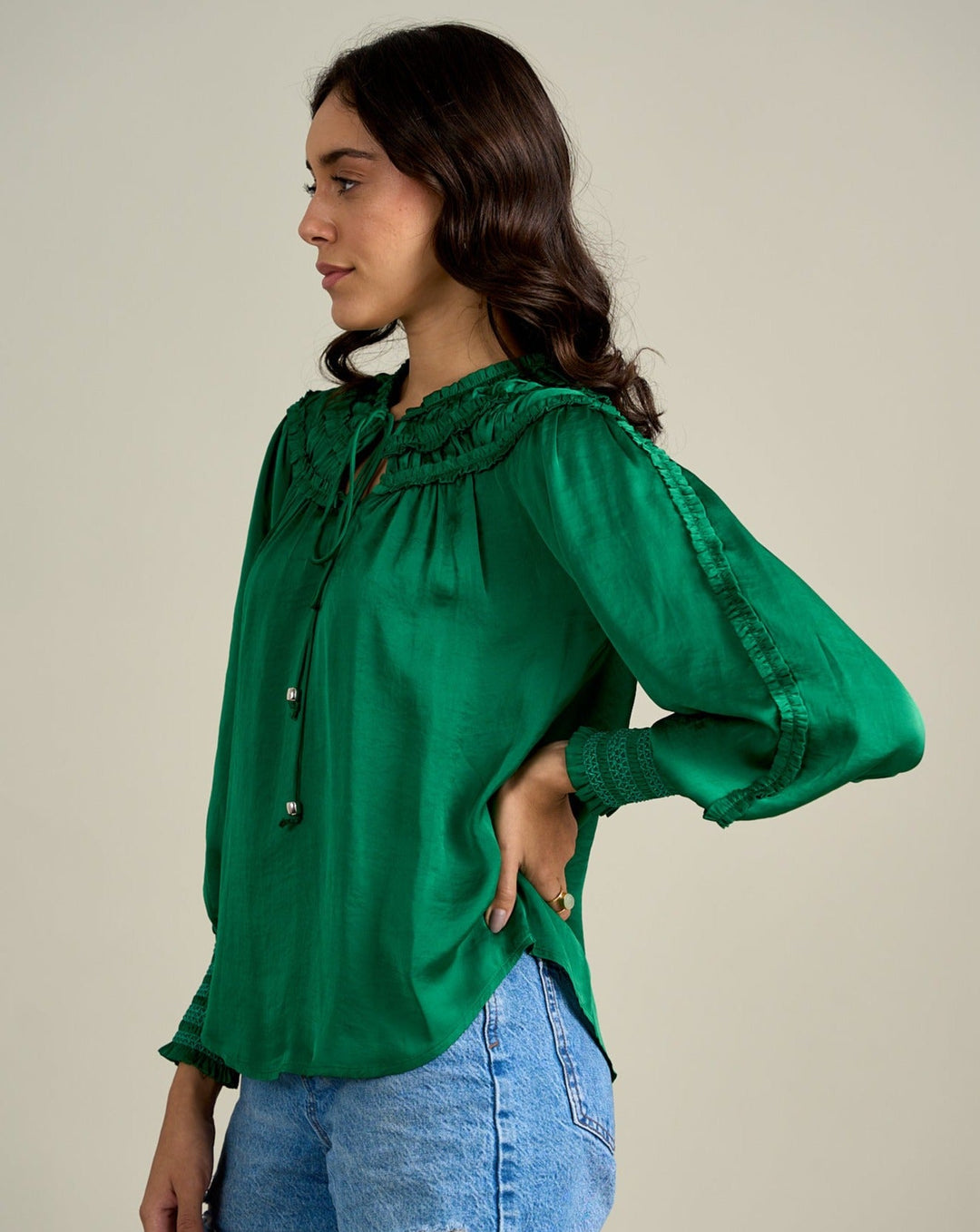 Blake Satin Top