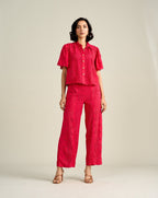 Tushita Mehta In Our Elsa Schiffli Pants
