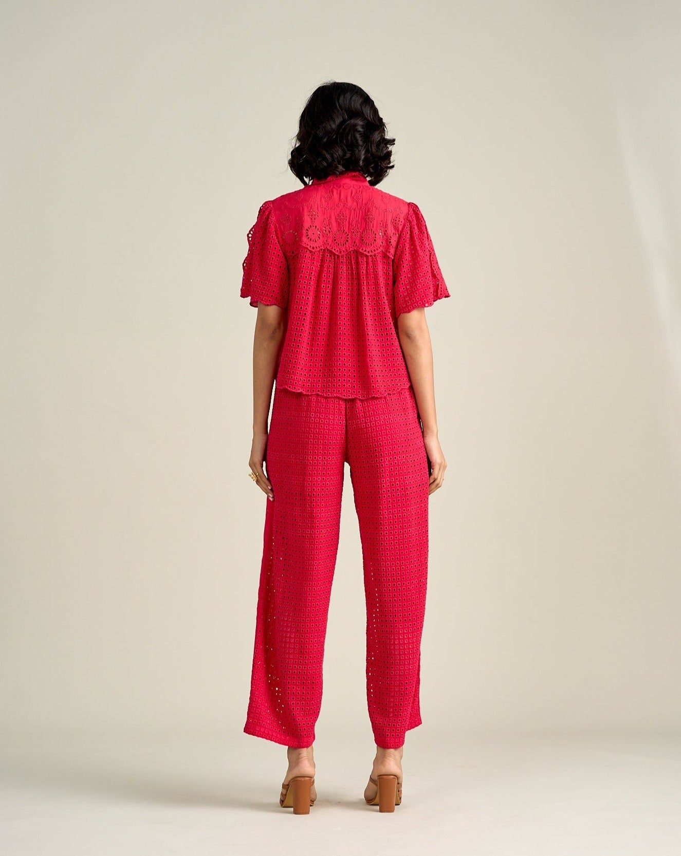 Tushita Mehta In Our Elsa Schiffli Top