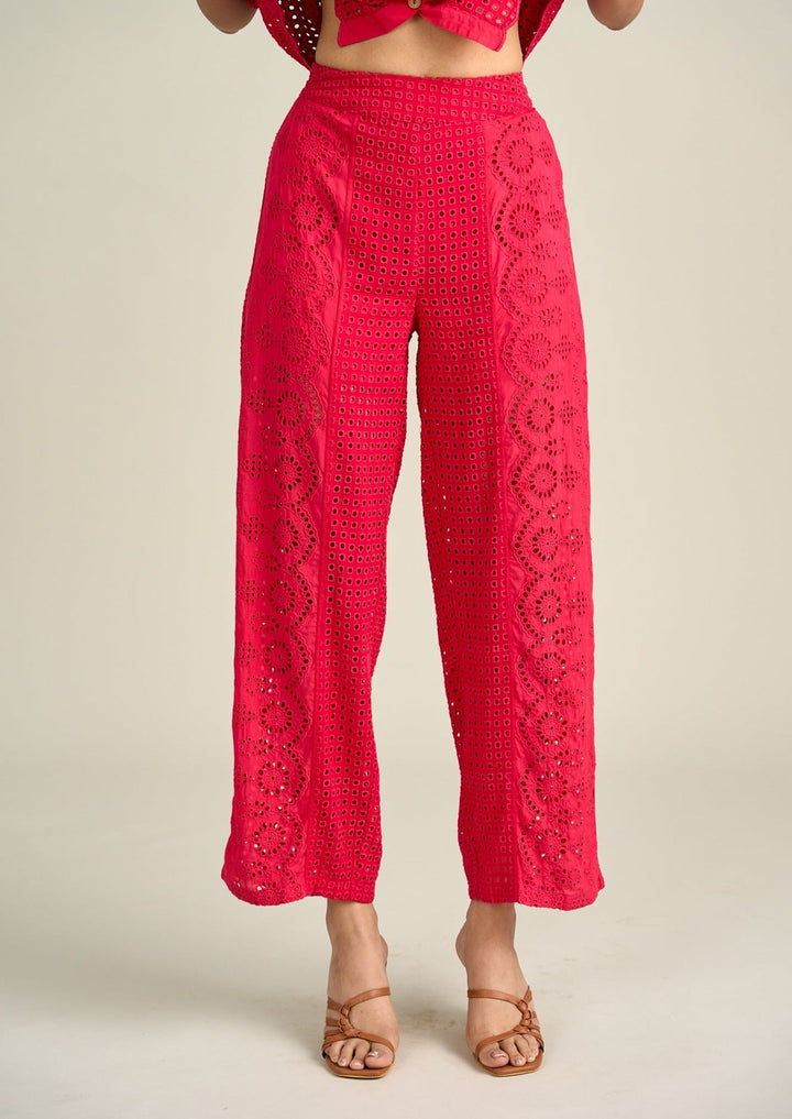 Tushita Mehta In Our Elsa Schiffli Pants