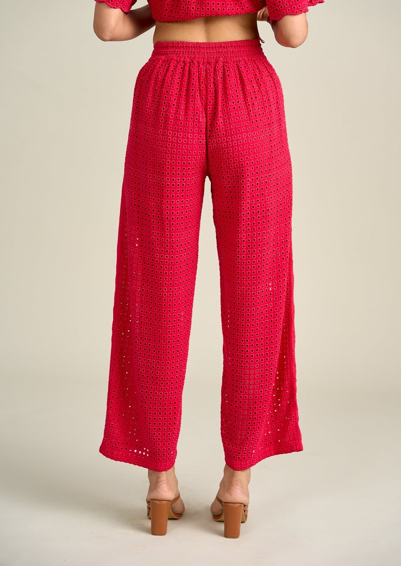 Tushita Mehta In Our Elsa Schiffli Pants