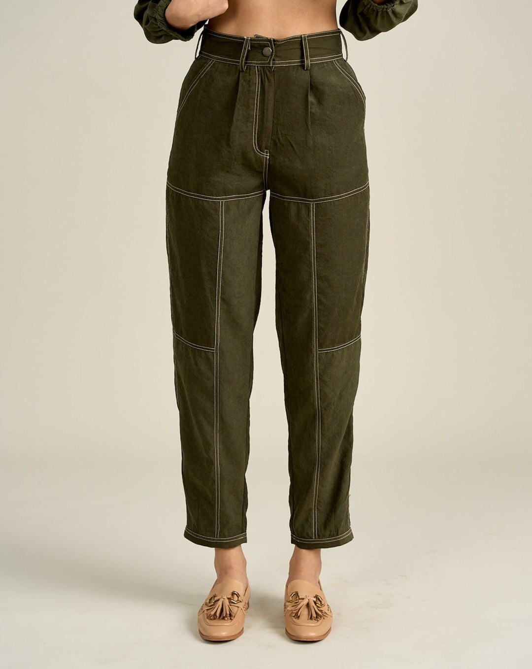 Emma Olive Pants