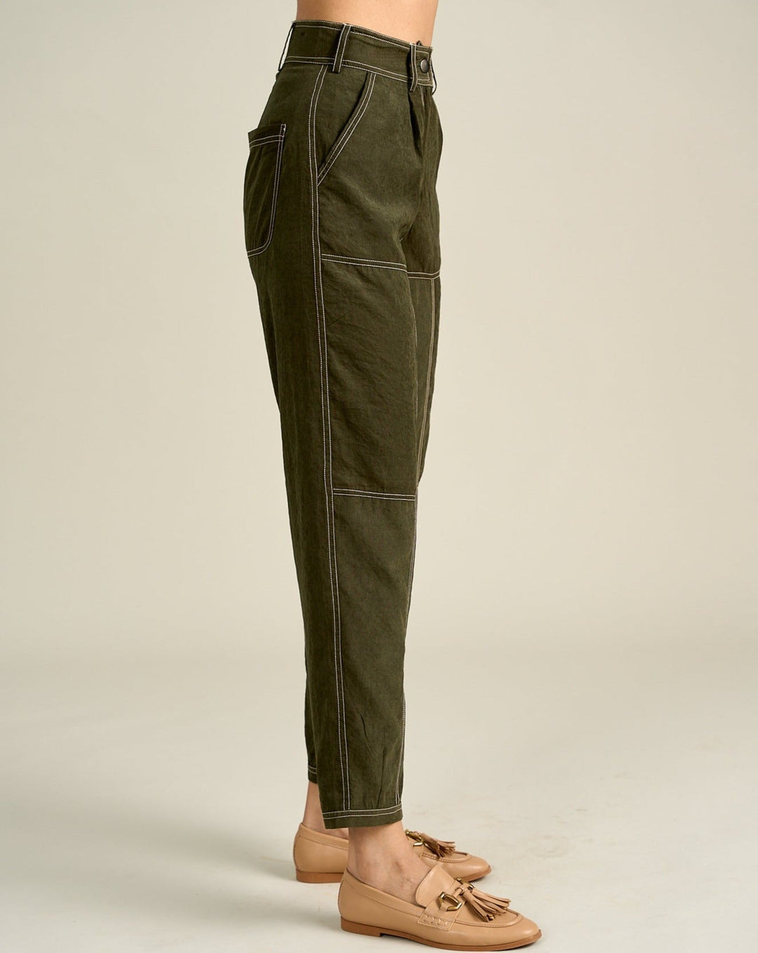 Emma Olive Pants