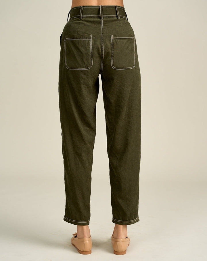 Nriti Shah In Our Emma Olive Pants