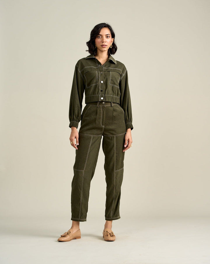 Emma Olive Pants