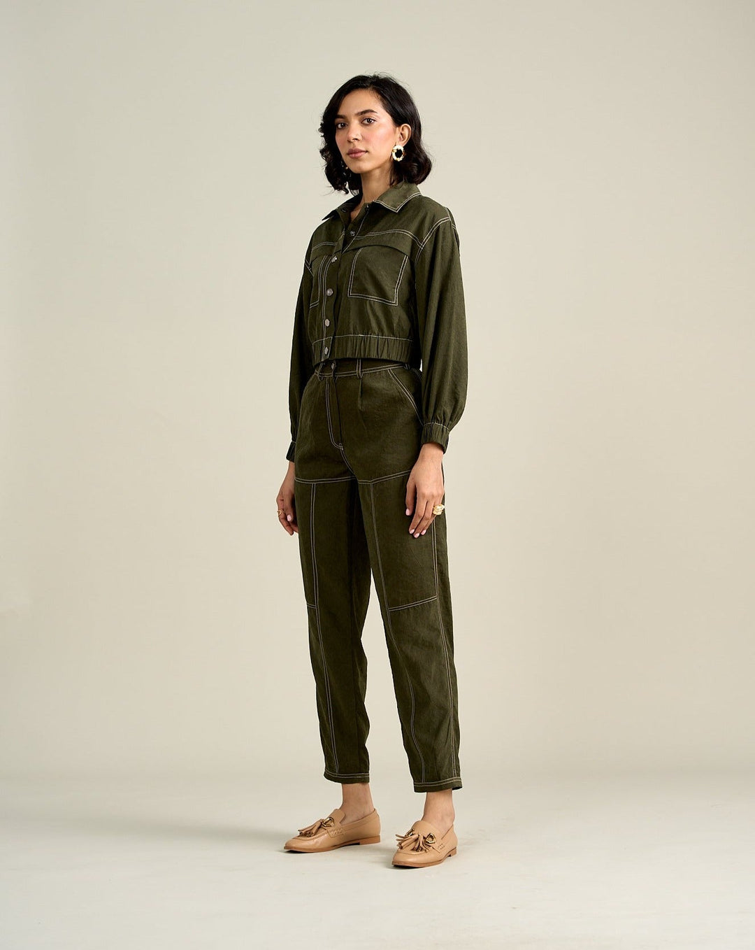 Emma Olive Pants