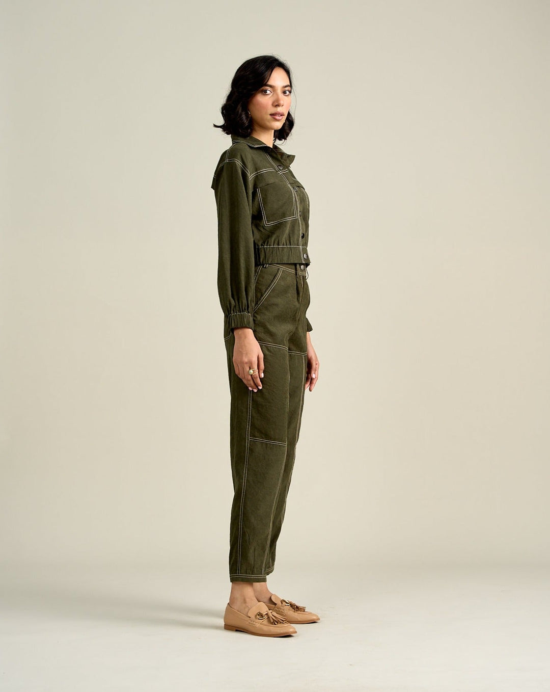 Emma Olive Pants