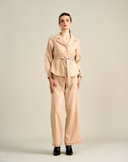 Royal Beige Jacket Top