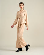 Royal Beige Jacket Top