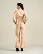 Royal Beige Jacket Top