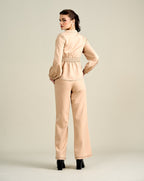 Royal Beige Jacket Top