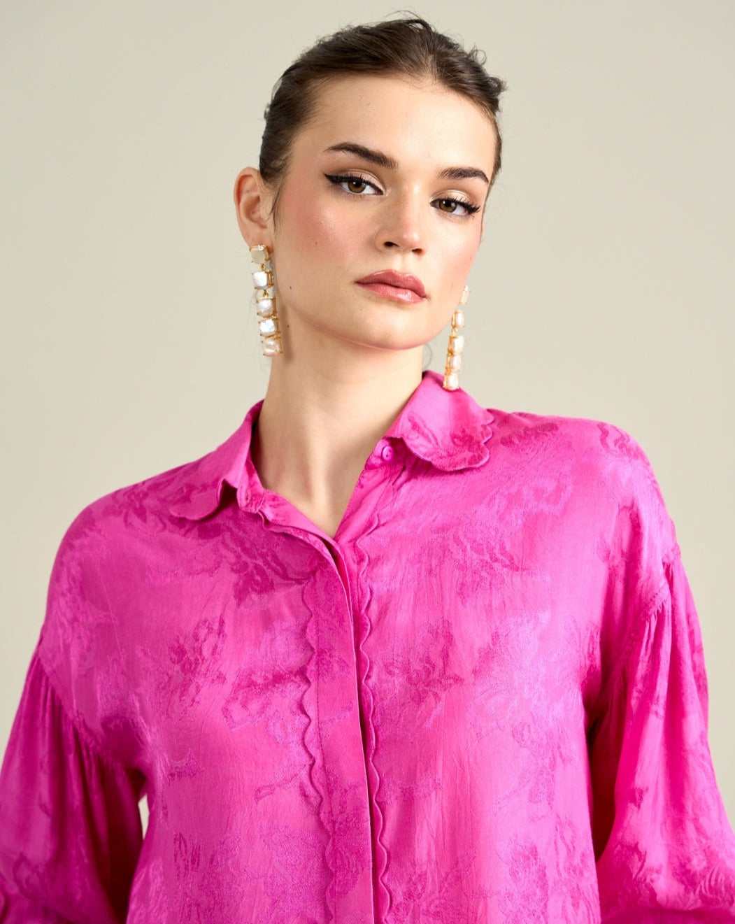Lily Jacquard Shirt