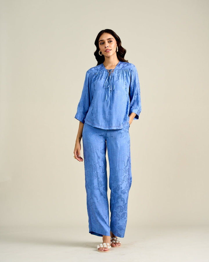 Ellie Jacquard Top