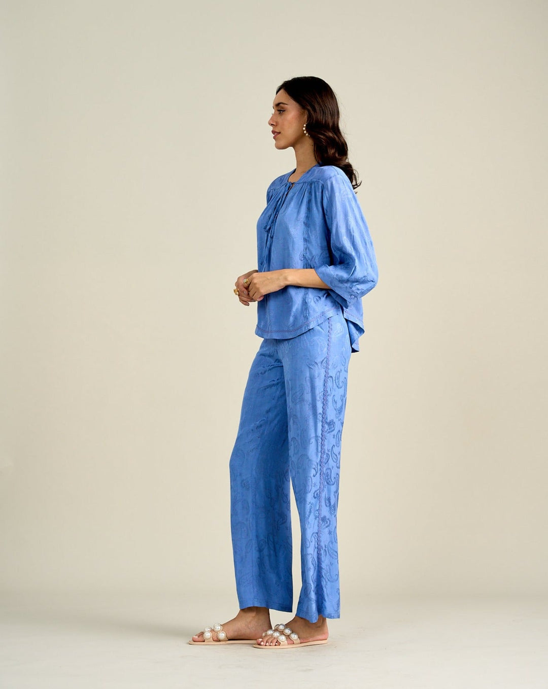Ellie Jacquard Pants
