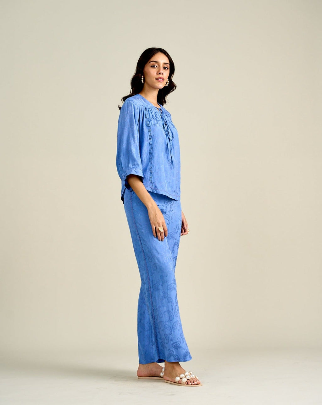 Ellie Jacquard Pants