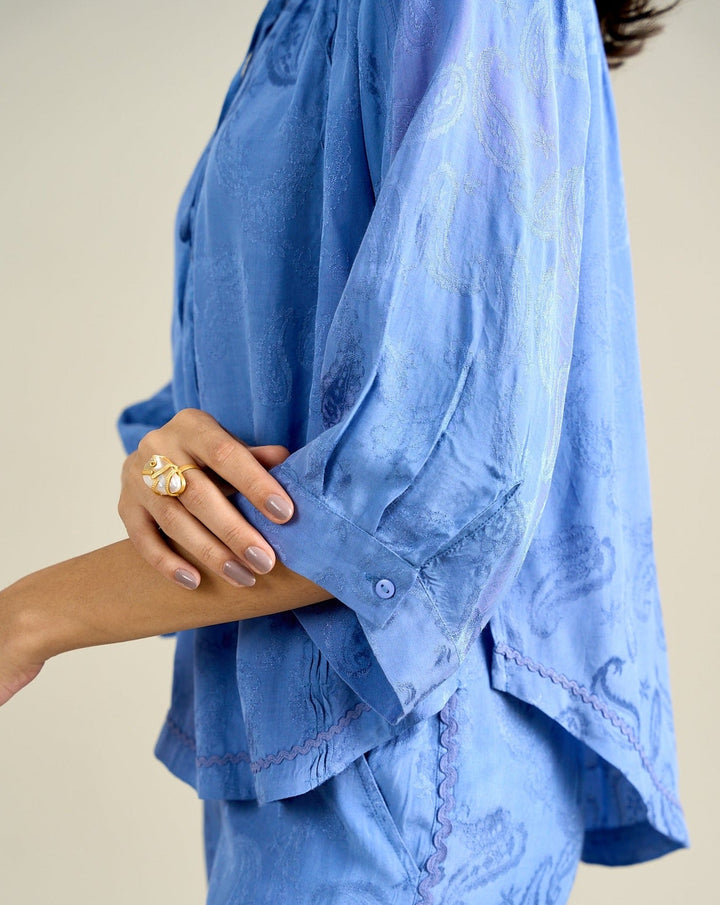 Ellie Jacquard Top