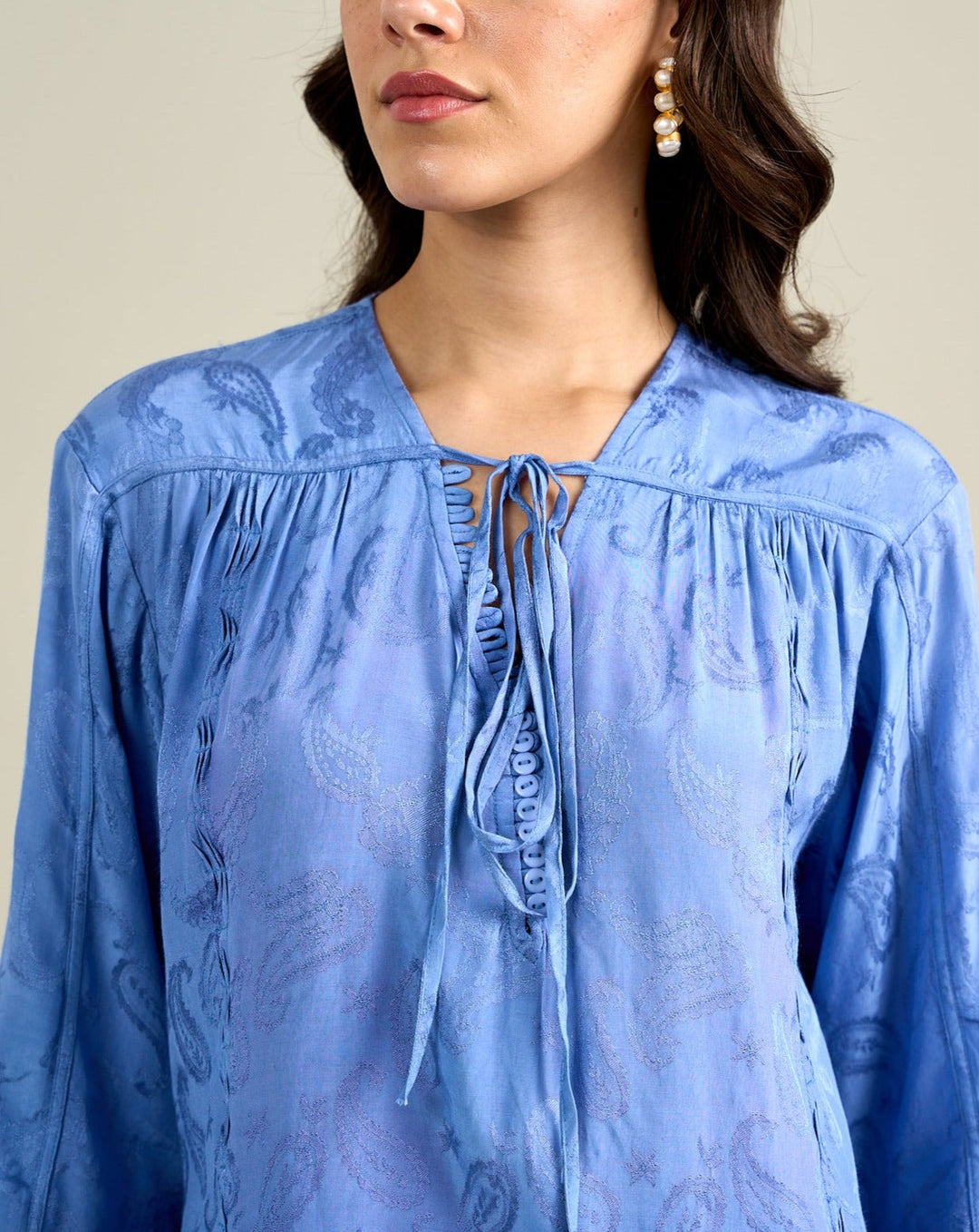 Ellie Jacquard Top
