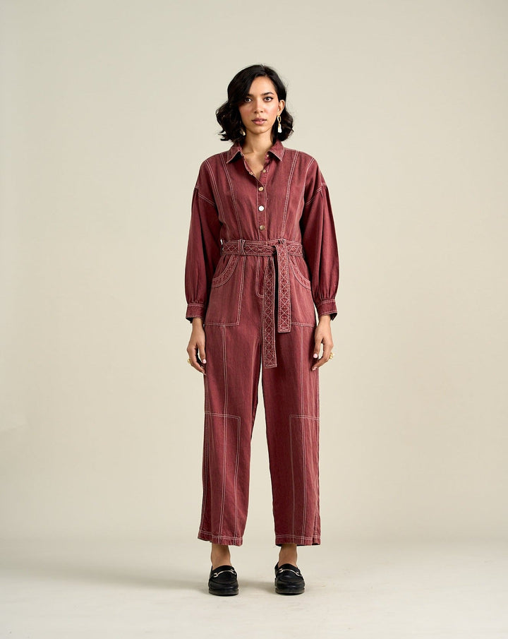 Kendal Rust Jumpsuit