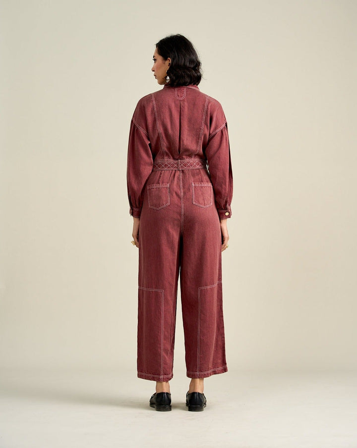 Kendal Rust Jumpsuit