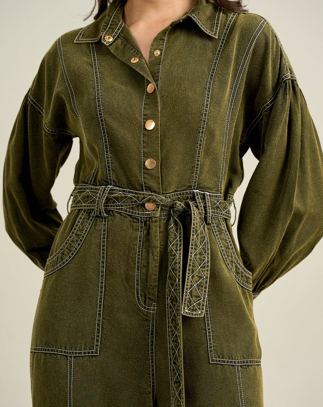 Kendal Olive Jumpsuit