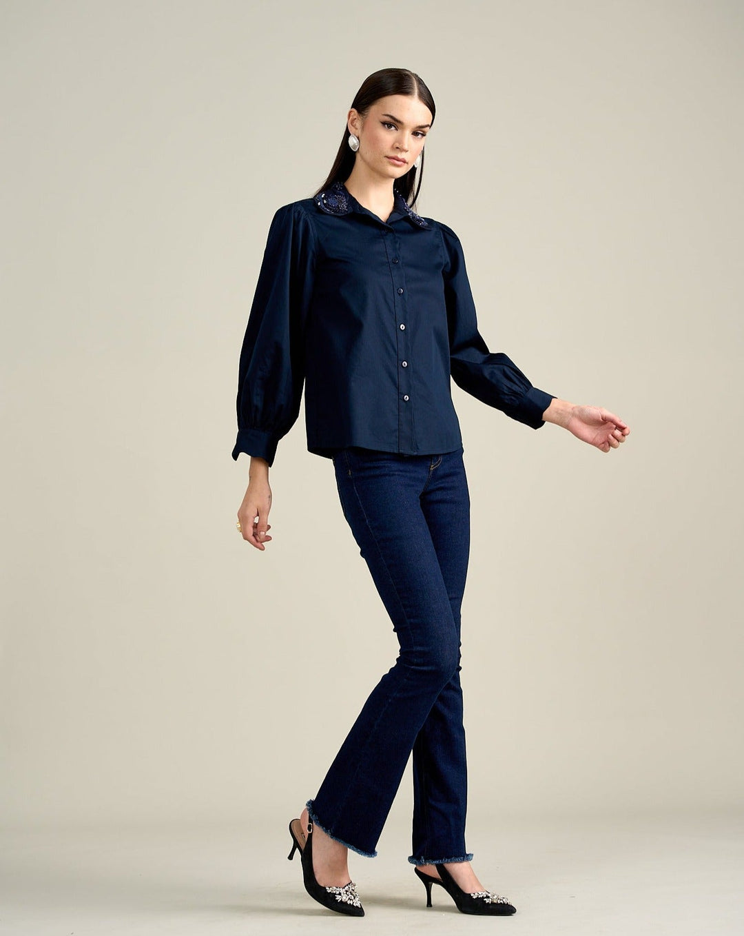 Erin Blue Shirt
