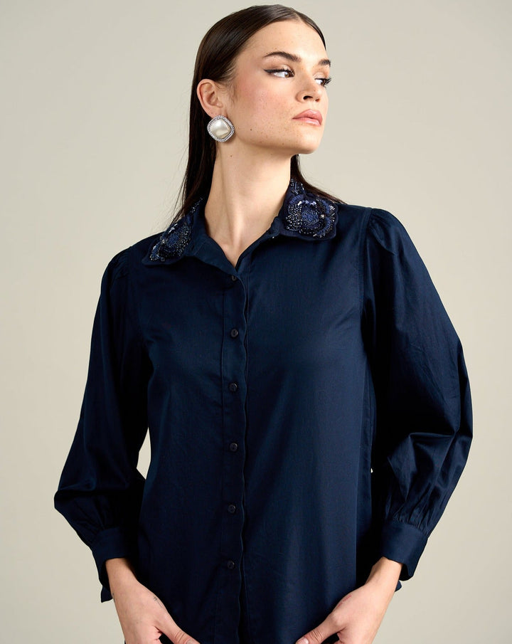 Erin Blue Shirt