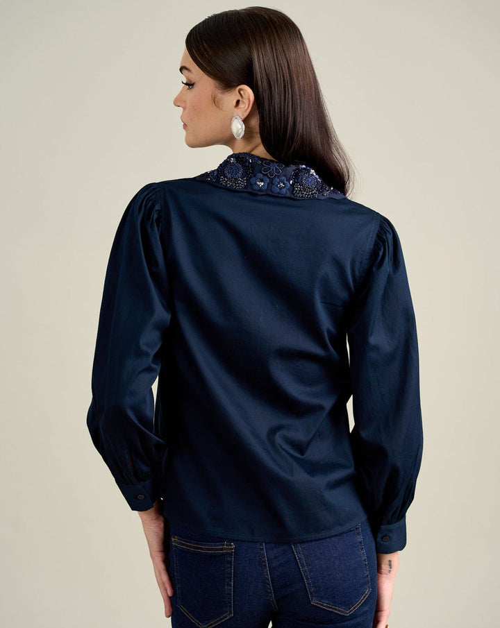 Erin Blue Shirt