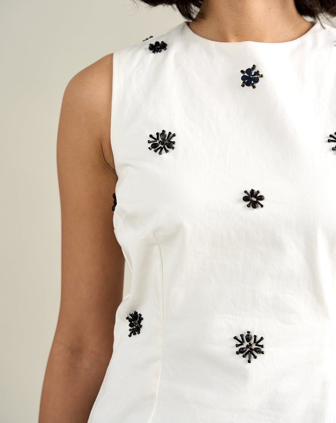 Saanchi Gilani In Our Laura White Dress