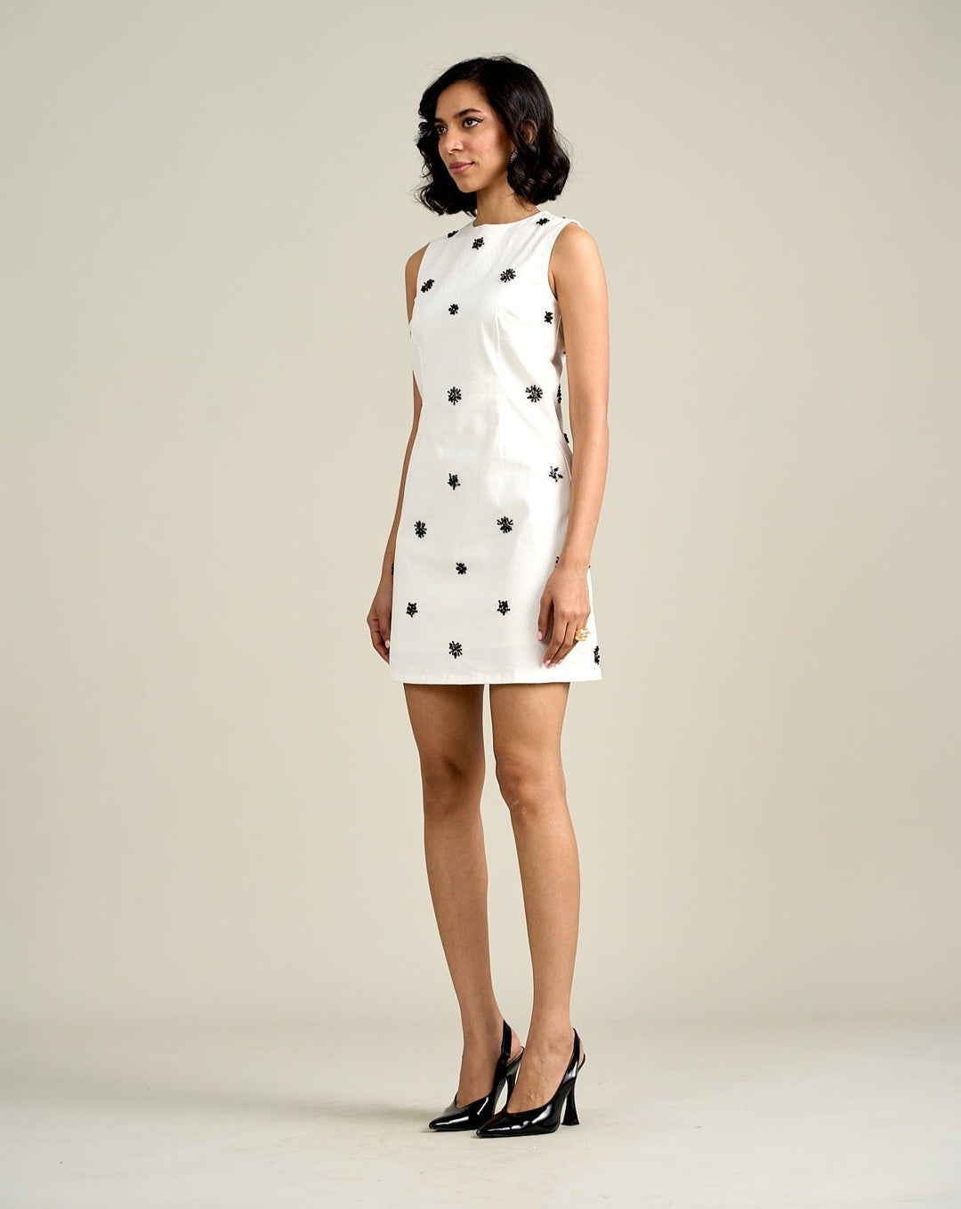 Saanchi Gilani In Our Laura White Dress