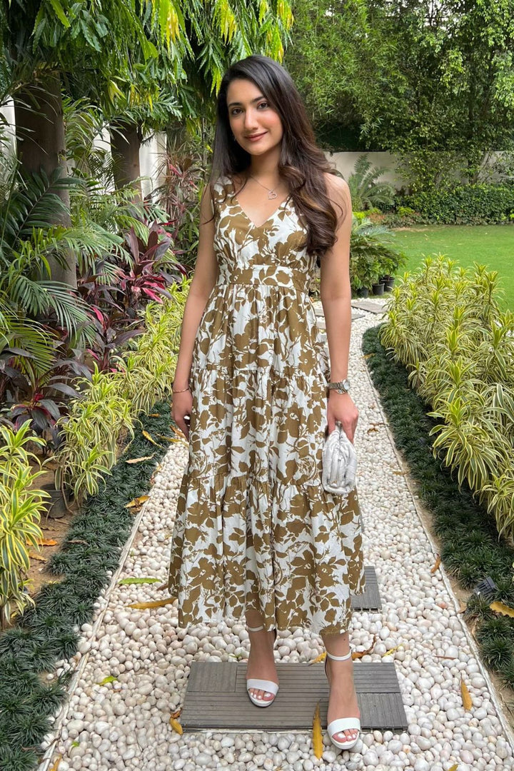 Tushita Mehta In Our Eden Floral Maxi Dress