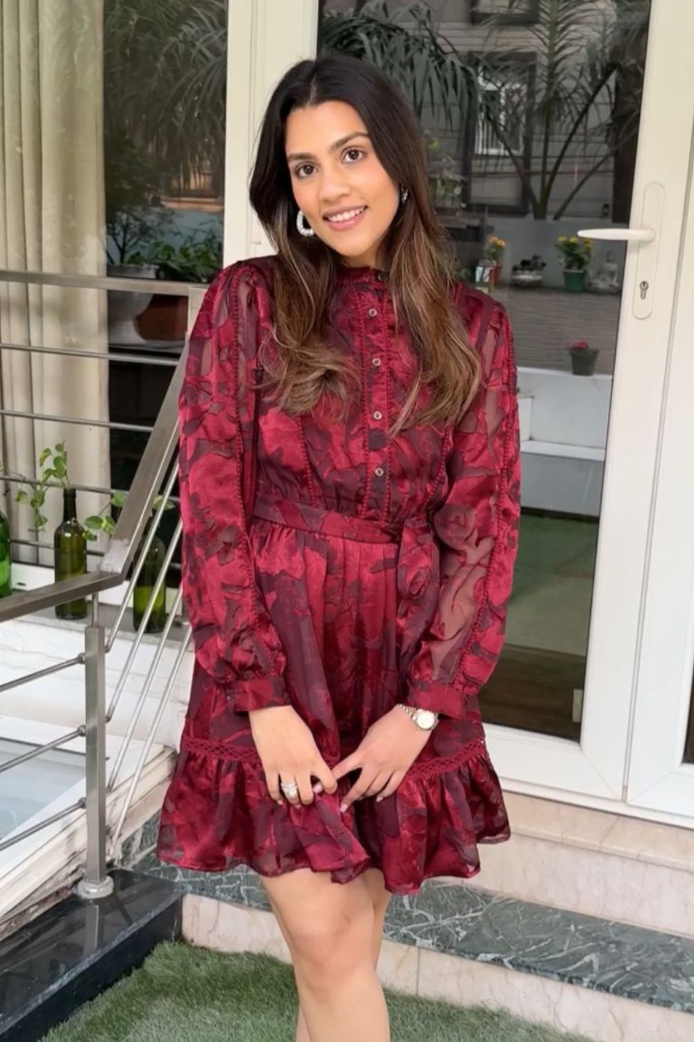 Millie Jacquard Dress