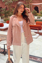 Gouri Grover In Our Freya Blush Trench