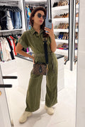 Nriti Shah In Our Adele Olive Jumpsuit