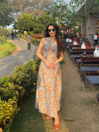 Kiara Printed Dress