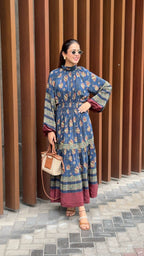 Cynthia Mulberry Dress