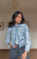 Divya Bhopana in our Margaret Denim Jacket