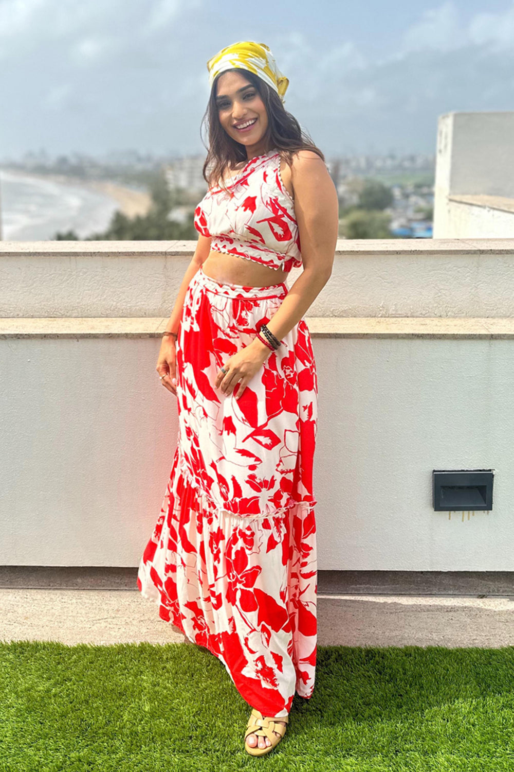 Tasheen Rahimtoola In Our Lina One Shoulder Top