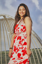 Sanjan Batra In Our Lina One Shoulder Top
