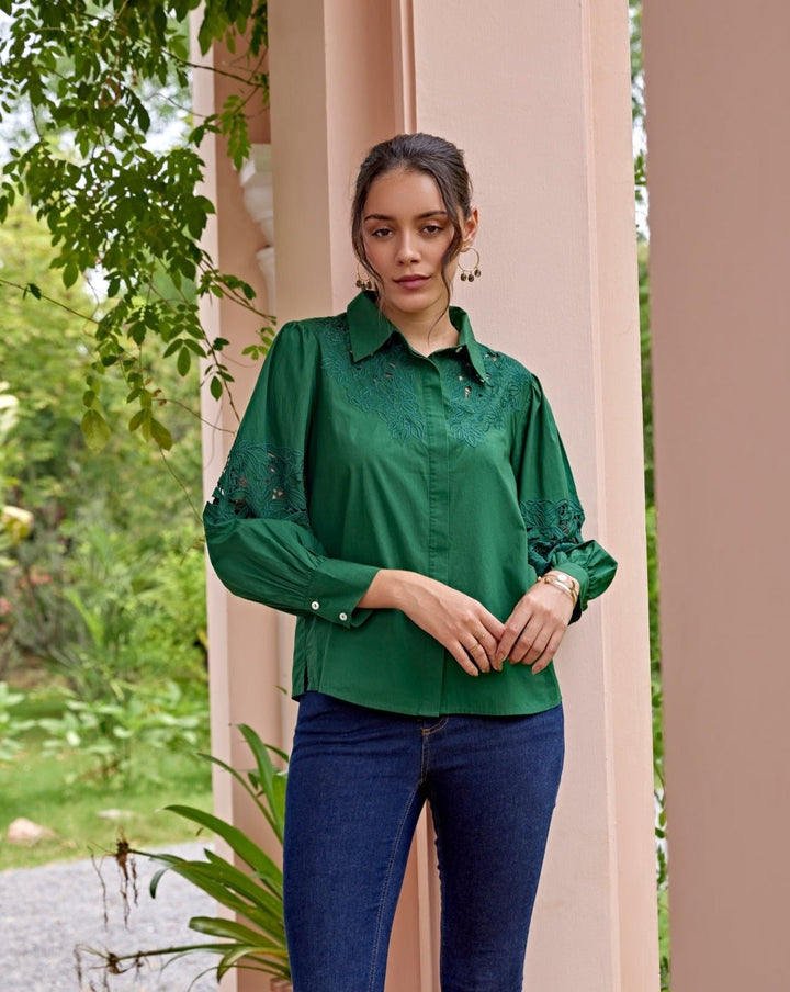 Emerald Elegance Shirt