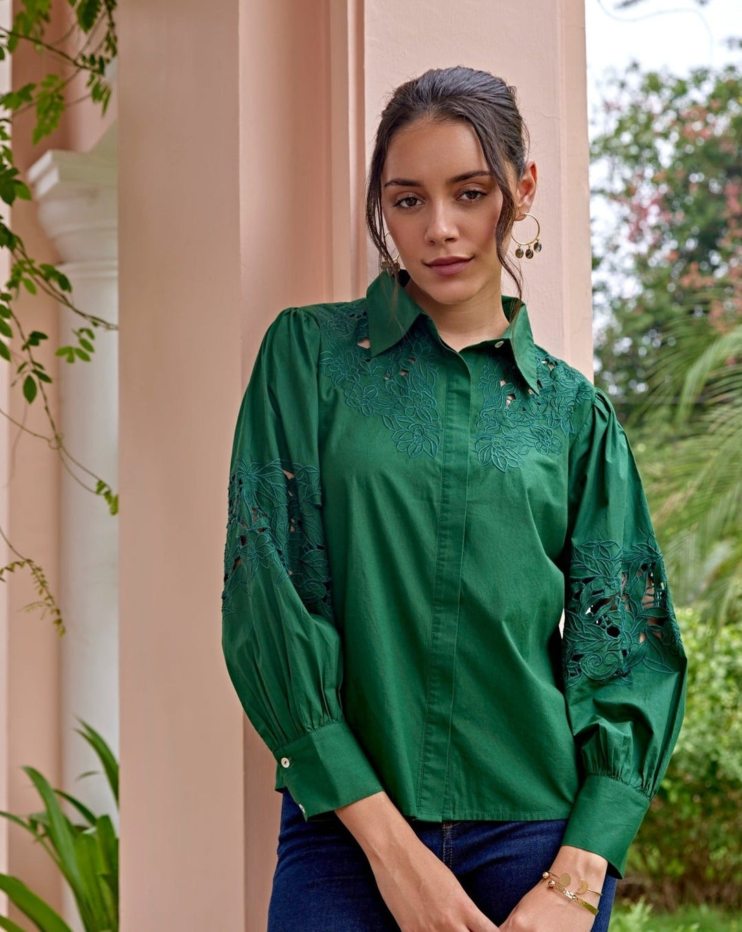 Emerald Elegance Shirt