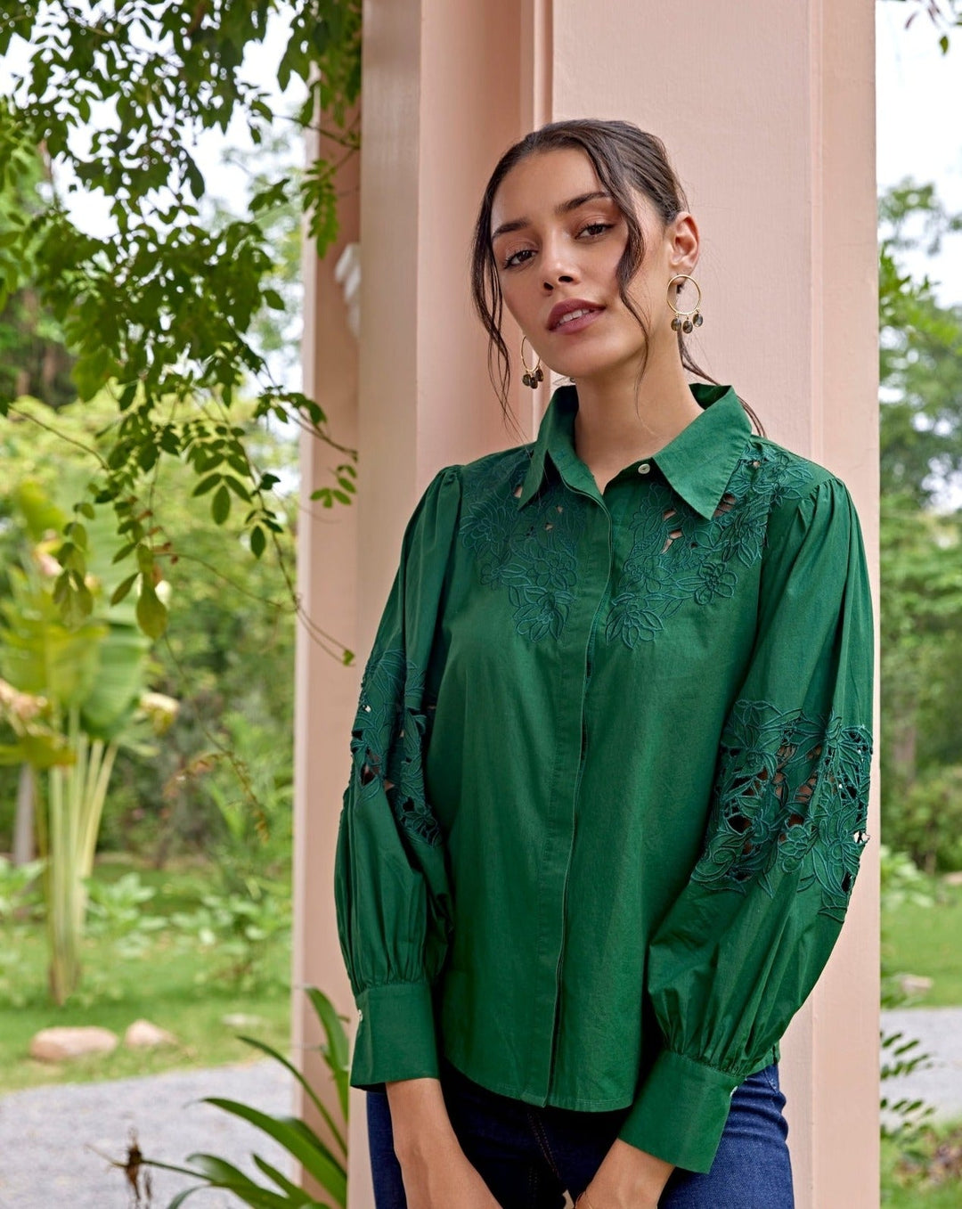 Emerald Elegance Shirt