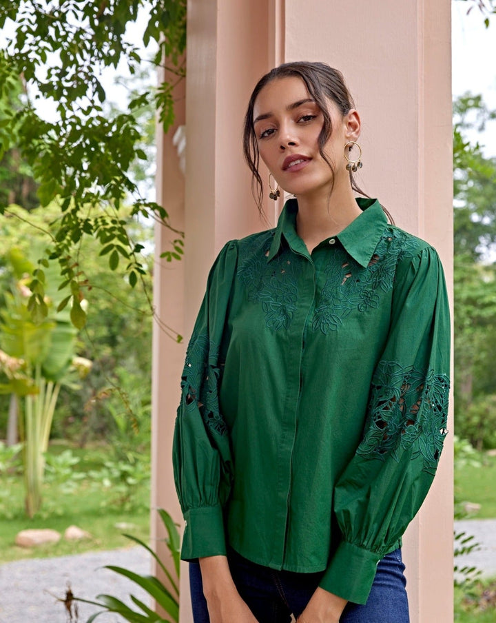 Emerald Elegance Shirt